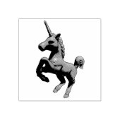 Eenhoorn Rubber Stamp (Gritty) Rubberstempel (Afrduk)