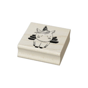 Eenhoorn Rubberstempel