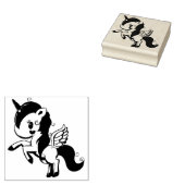 Eenhoorn Rubberstempel (Gestempeld)