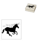 Eenhoorn Rubberstempel (Gestempeld)