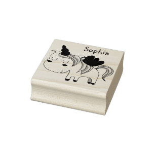 Eenhoorn Rubberstempel