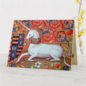 EENHOORN Ruby, Gefeliciteerd Kaart (Gele Bloem)