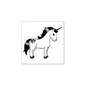 Eenhoorn Schattigee Kinderen Rubberstempel (Afrduk)