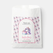 Eenhoorn Schattigee magische verjaardag Bedankzakje (Voorkant)