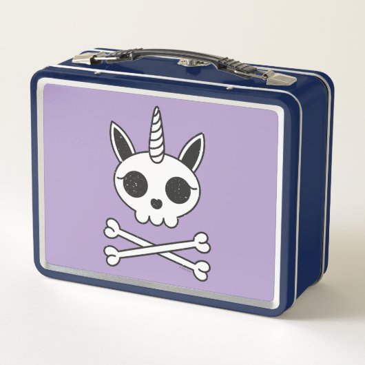 Eenhoorn Schedel en Kruisbeenderen (Achterkant)