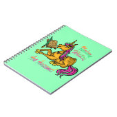 Eenhoorn Schrijvers Zijn Geweldig Notitieboek (Linkerzijde)