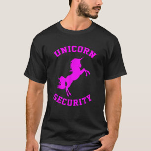 Eenhoorn Security Grappig Kostuum Voor Eenhoorn Li T-shirt