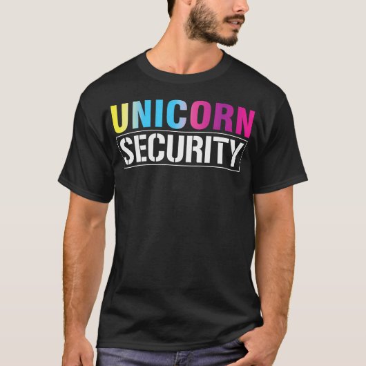 Eenhoorn Security Matching Family T-shirt (Voorkant)
