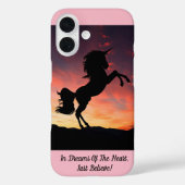 Eenhoorn Silhouette iPhone / iPad case (Achterkant)