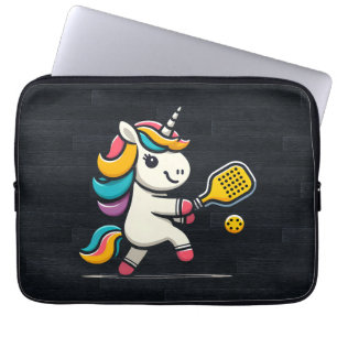 Eenhoorn Spelen Pickleball Speler Lover Kinder Vro Laptop Sleeve