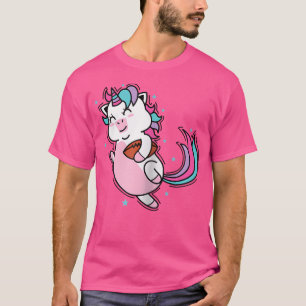 Eenhoorn spelen rugby of Football honkbal T-shirt