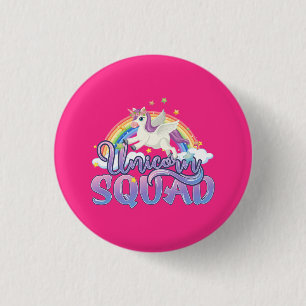 eenhoorn squad notitieboek mini klembord gel muis  ronde button 3,2 cm