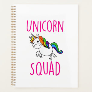 Eenhoorn Squad Schattig Grappige Eenhoorn Feest Sh Planner
