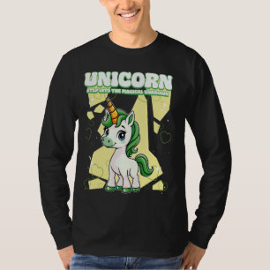 Eenhoorn Stap In De Magische Onbekende Eenhoorn T-shirt