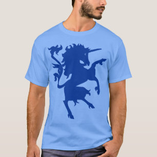 Eenhoorn steigerend t-shirt
