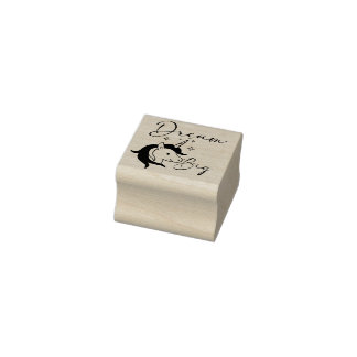 Eenhoorn stempel droom grote stempel