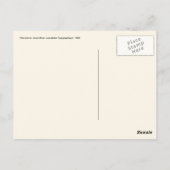 eenhoorn sterrenbeeld Briefkaart (Achterkant)