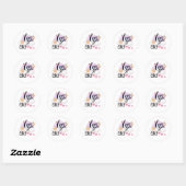 Eenhoorn sticker ontwerp (Vel)
