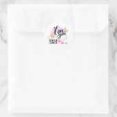 Eenhoorn sticker ontwerp (Tas)