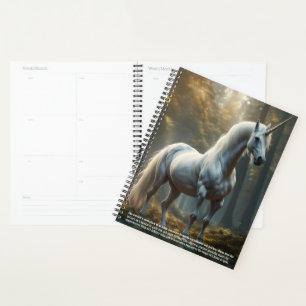 Eenhoorn symboliek kalender planner