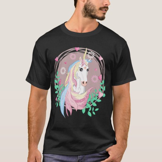 eenhoorn t-shirt (Voorkant)