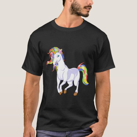 eenhoorn t-shirt (Voorkant)