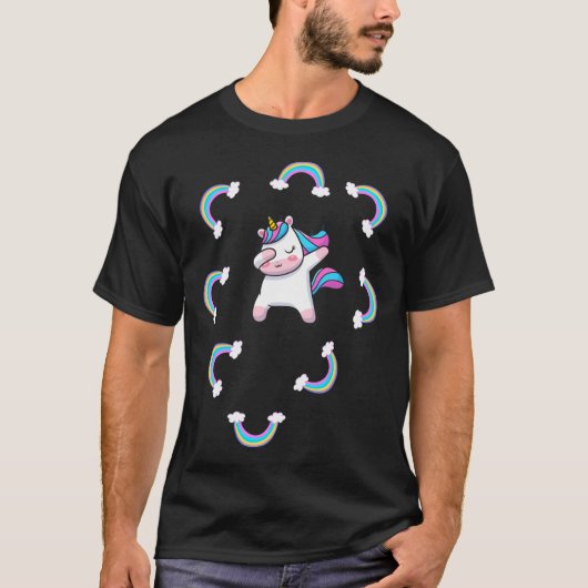eenhoorn t-shirt (Voorkant)
