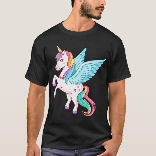 eenhoorn t-shirt (Voorkant)