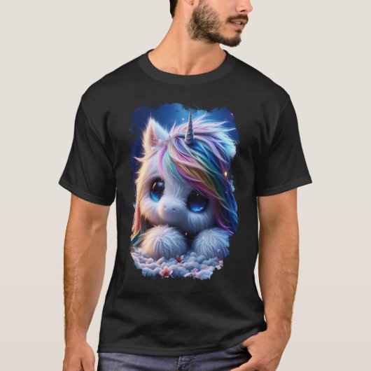 eenhoorn t-shirt (Voorkant)