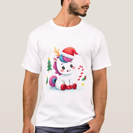 eenhoorn t-shirt (Voorkant)
