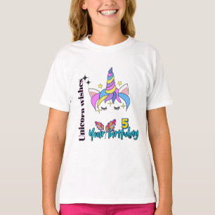Eenhoorn T-shirt ontwerp
