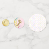 Eenhoorn tafel Confetti (Voorkanten)