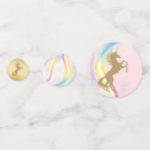 Eenhoorn tafel Confetti (Achterkanten)