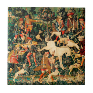 Eenhoorn Tapestries verdedigt Hunt Tegeltje