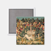 Eenhoorn tapijten gevonden legende mythisch magneet (Voorkant / Achterkant)