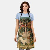 Eenhoorn tapijten gevonden legende mythisch schort (Gedragen)