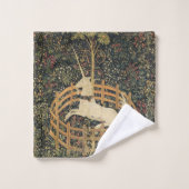 Eenhoorn Tapijten Klassiek Tapijt Bad Handdoek (Wasdoekje)