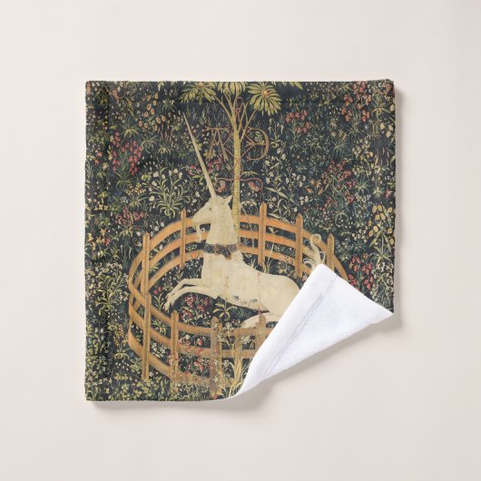 Eenhoorn Tapijten Klassiek Tapijt Bad Handdoek (Wasdoekje)