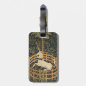 Eenhoorn Tapijten Klassiek Tapijt Bagagelabel (Achterkant verticaal)