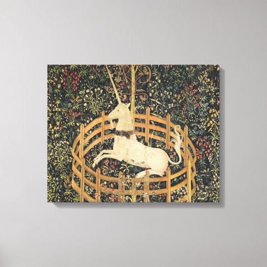 Eenhoorn Tapijten Klassiek Tapijt Canvas Afdruk (Voorkant)