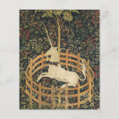 Eenhoorn Tapijten Klassiek Tapijt Flyer (Achterkant)