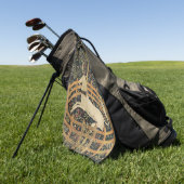 Eenhoorn Tapijten Klassiek Tapijt Golfhanddoek (Groen)