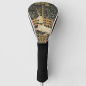 Eenhoorn Tapijten Klassiek Tapijt Golfheadcover (Voorkant)