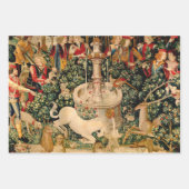 Eenhoorn Tapijten Klassiek Tapijt Inpakpapier Vel (Voorkant 3)