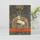 Eenhoorn Tapijten Klassiek Tapijt Kaart (Staand voorkant)