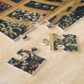 Eenhoorn Tapijten Klassiek Tapijt Legpuzzel (Zijkant)