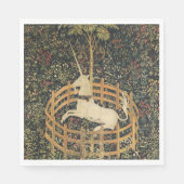 Eenhoorn Tapijten Klassiek Tapijt Servet (Voorkant)