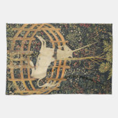 Eenhoorn Tapijten Klassiek Tapijt Theedoek (Horizontaal)