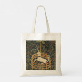 Eenhoorn Tapijten Klassiek Tapijt Tote Bag (Achterkant)