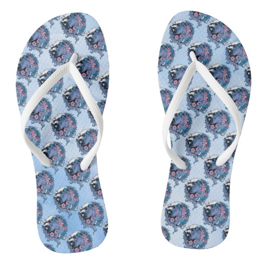 Eenhoorn Teenslippers (Voetbed)